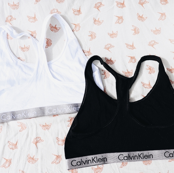 Calvin Klein bralette x2 - Picture 2 of 3